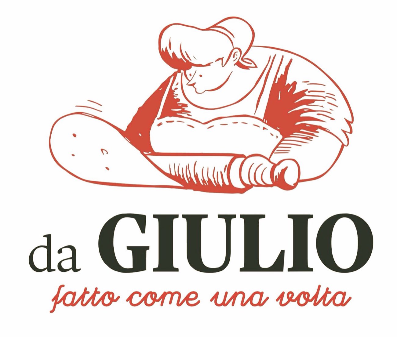 Il marchio di Osteria da Giulio disegnato da Miketing