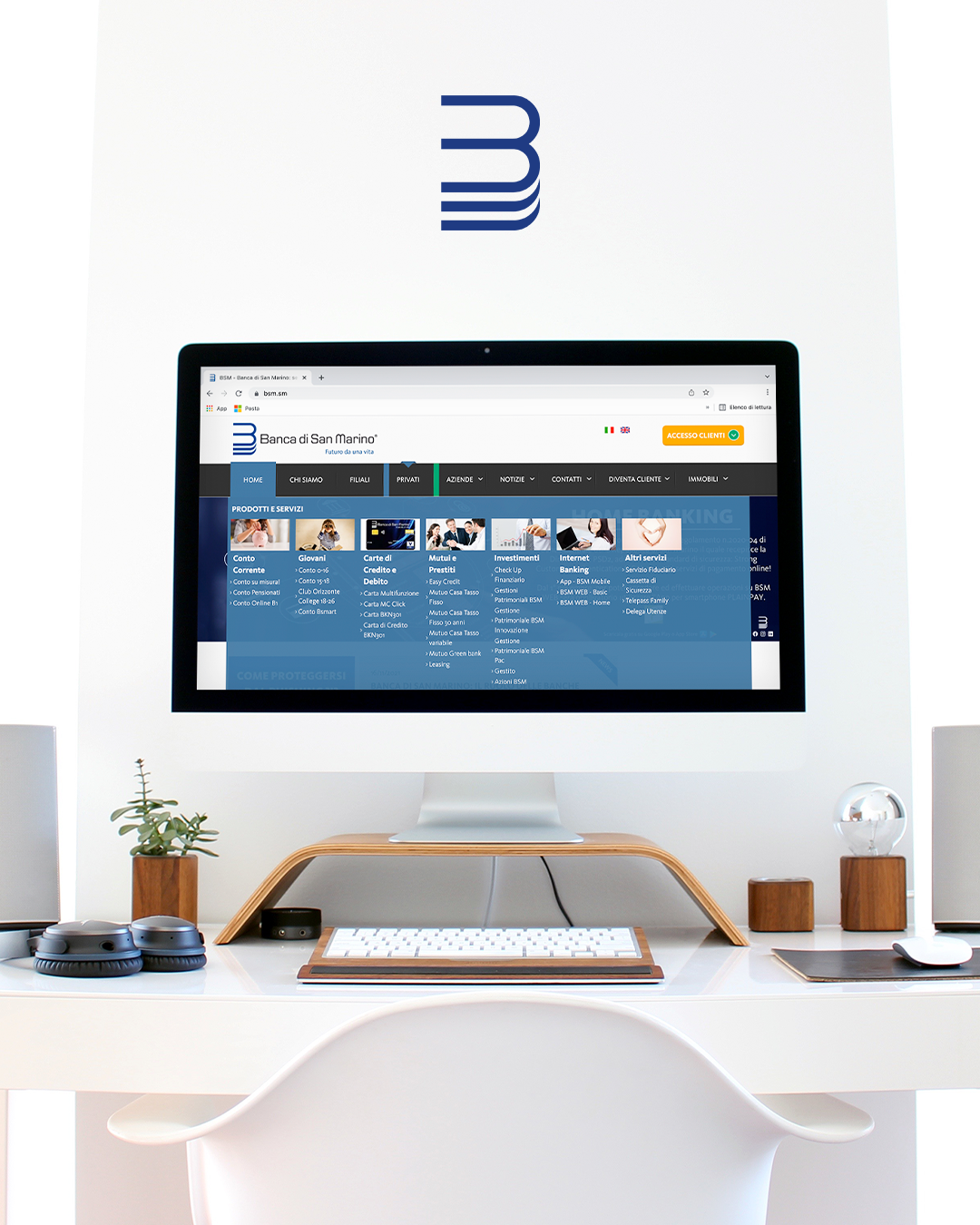 Sito web banking
